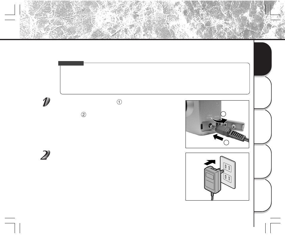 Using the power outlet | Toshiba PDR-M11 User Manual | Page 31 / 272