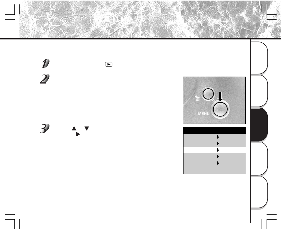 Erasing all images, Al p menu y | Toshiba PDR-M11 User Manual | Page 69 / 272