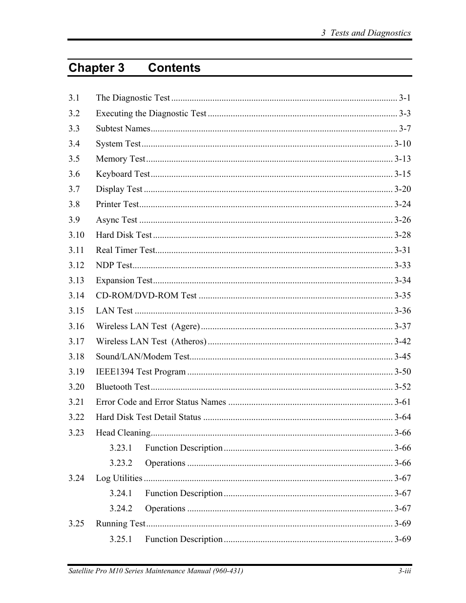Chapter 3 contents | Toshiba M10 User Manual | Page 105 / 460