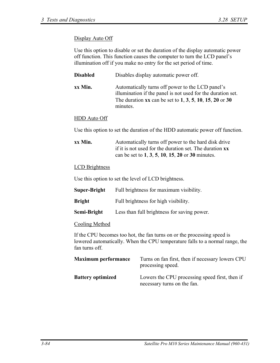 Toshiba M10 User Manual | Page 190 / 460