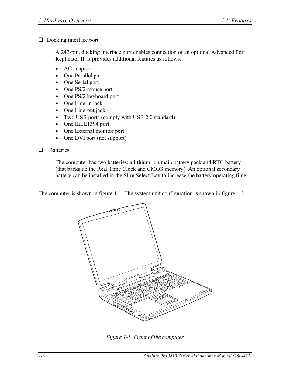Toshiba M10 User Manual | Page 20 / 460