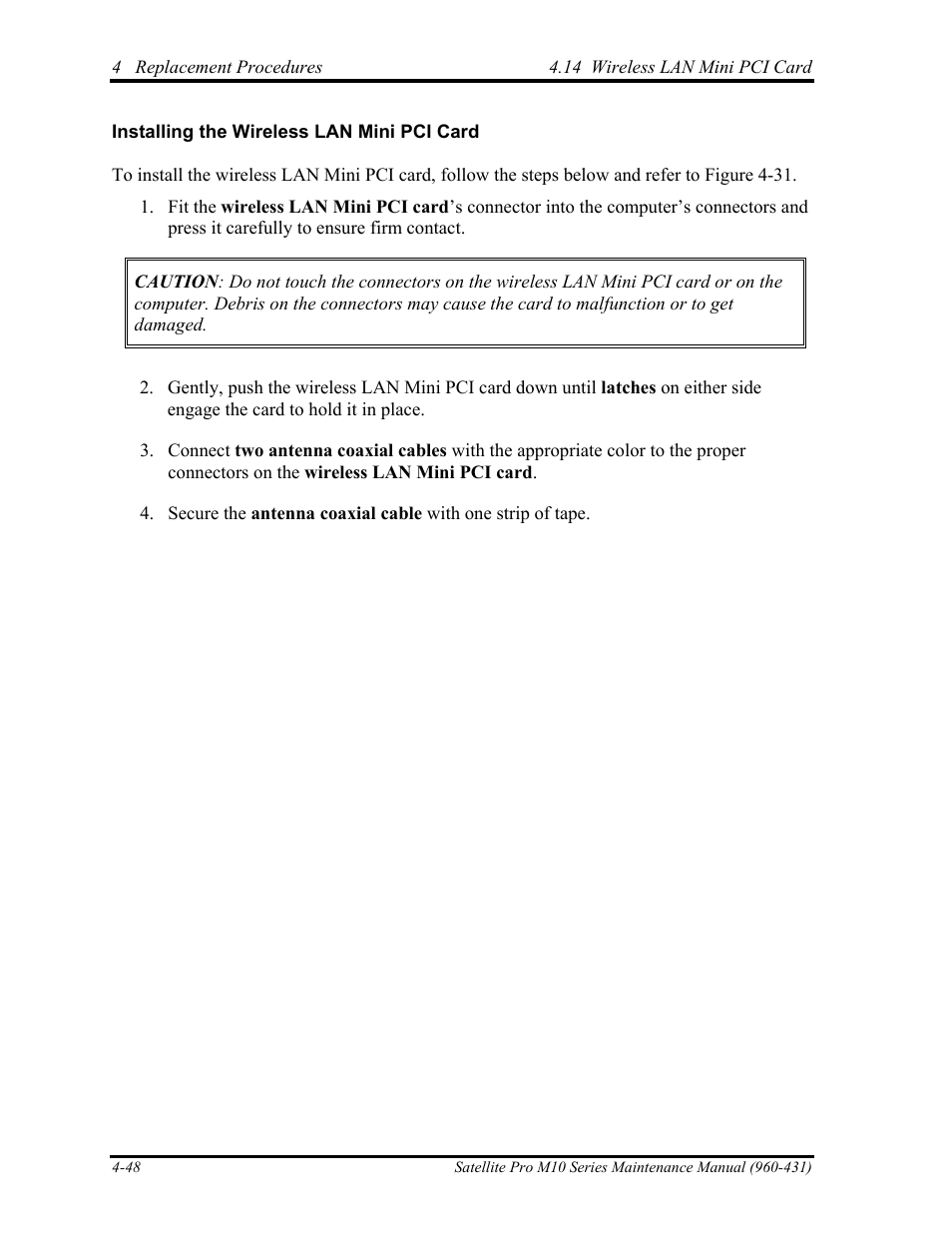 Toshiba M10 User Manual | Page 260 / 460