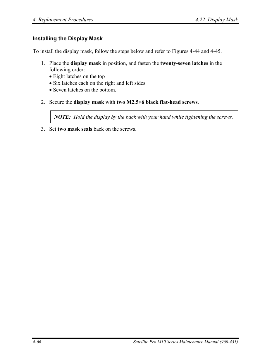 Toshiba M10 User Manual | Page 278 / 460