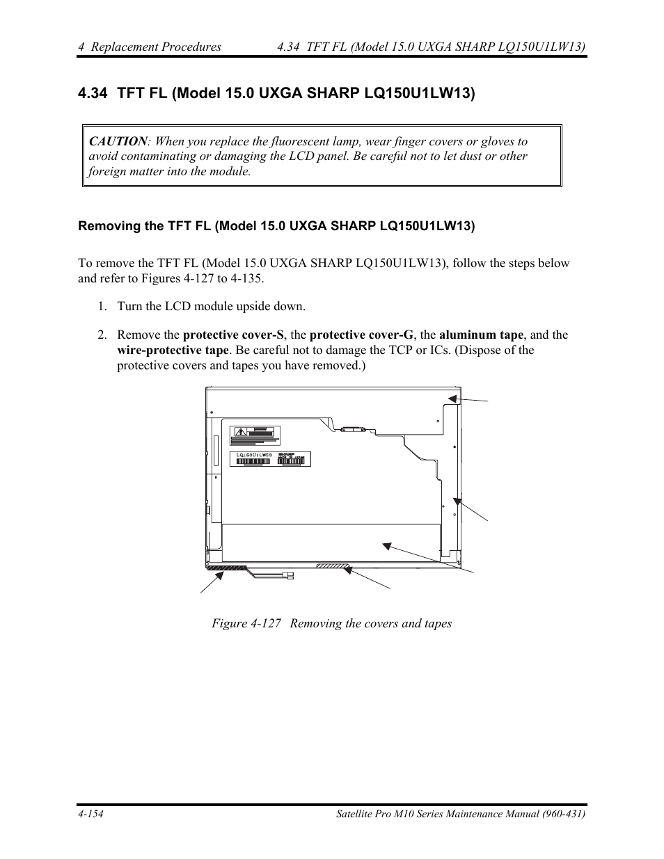 Tft fl (model 15.0 uxga sharp lq150u1lw13) | Toshiba M10 User Manual | Page 366 / 460