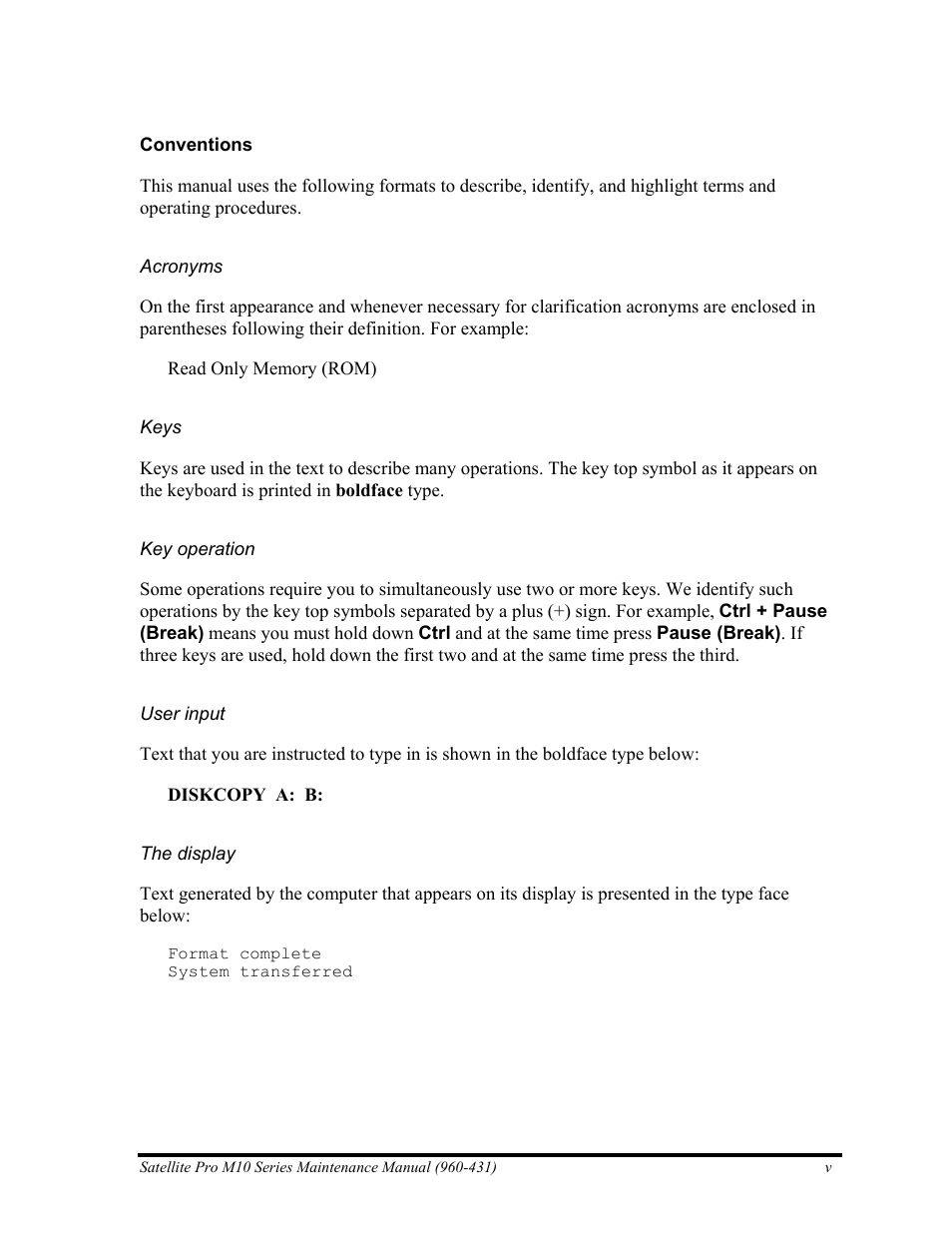 Toshiba M10 User Manual | Page 5 / 460