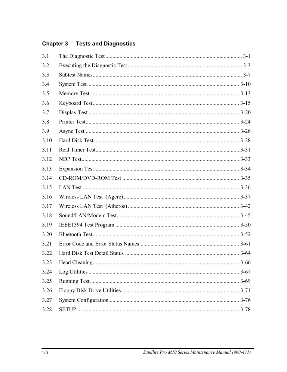 Toshiba M10 User Manual | Page 8 / 460