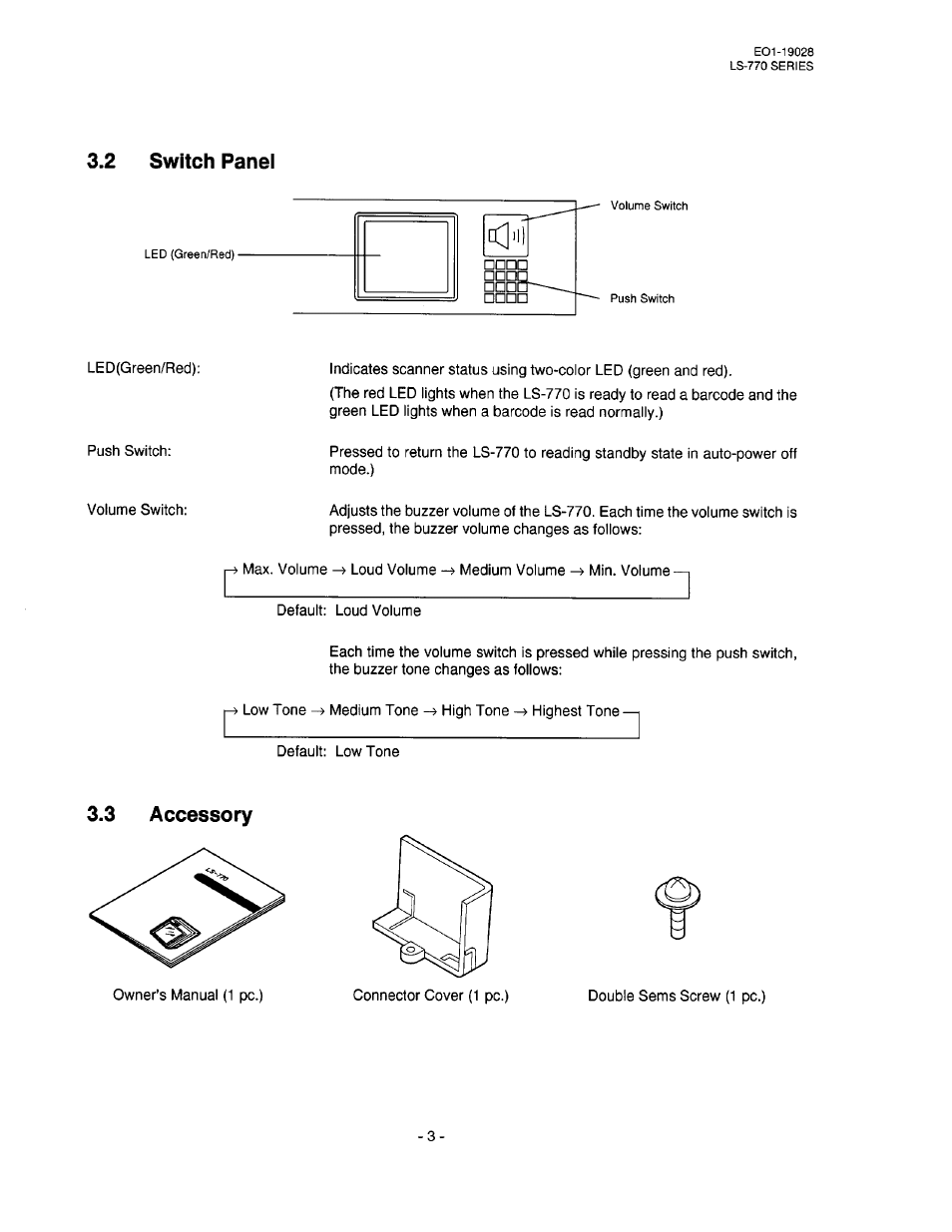 Toshiba TEC LS-770 SERIES User Manual | Page 13 / 23