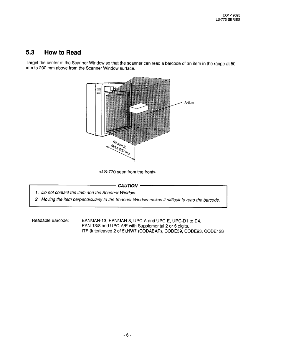 Toshiba TEC LS-770 SERIES User Manual | Page 16 / 23