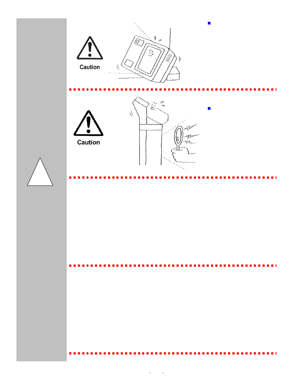 Caution | Toshiba TEC LS-770 SERIES User Manual | Page 8 / 23