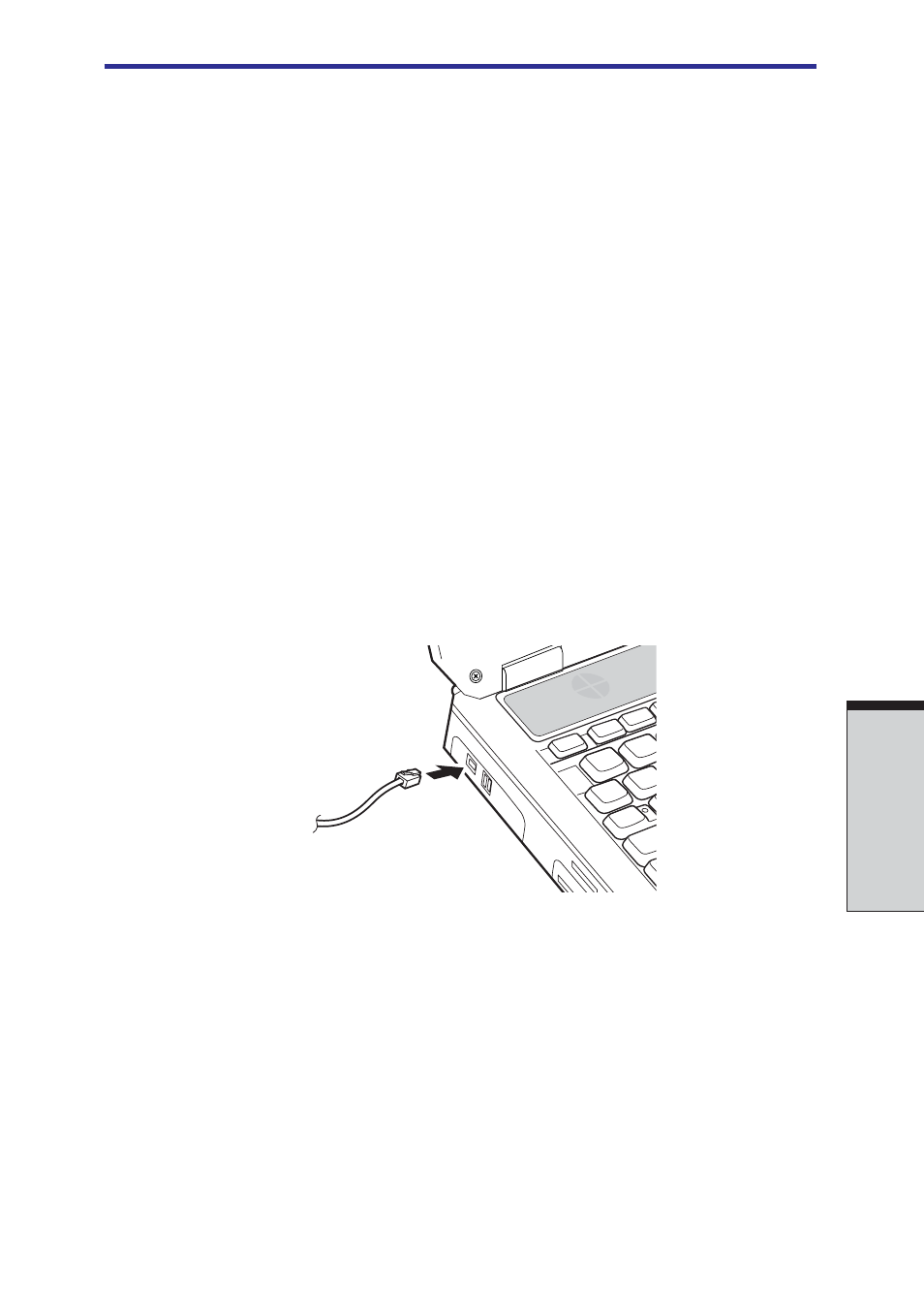 Connecting lan cable, Connecting lan cable -25 | Toshiba A40 Series User Manual | Page 117 / 286