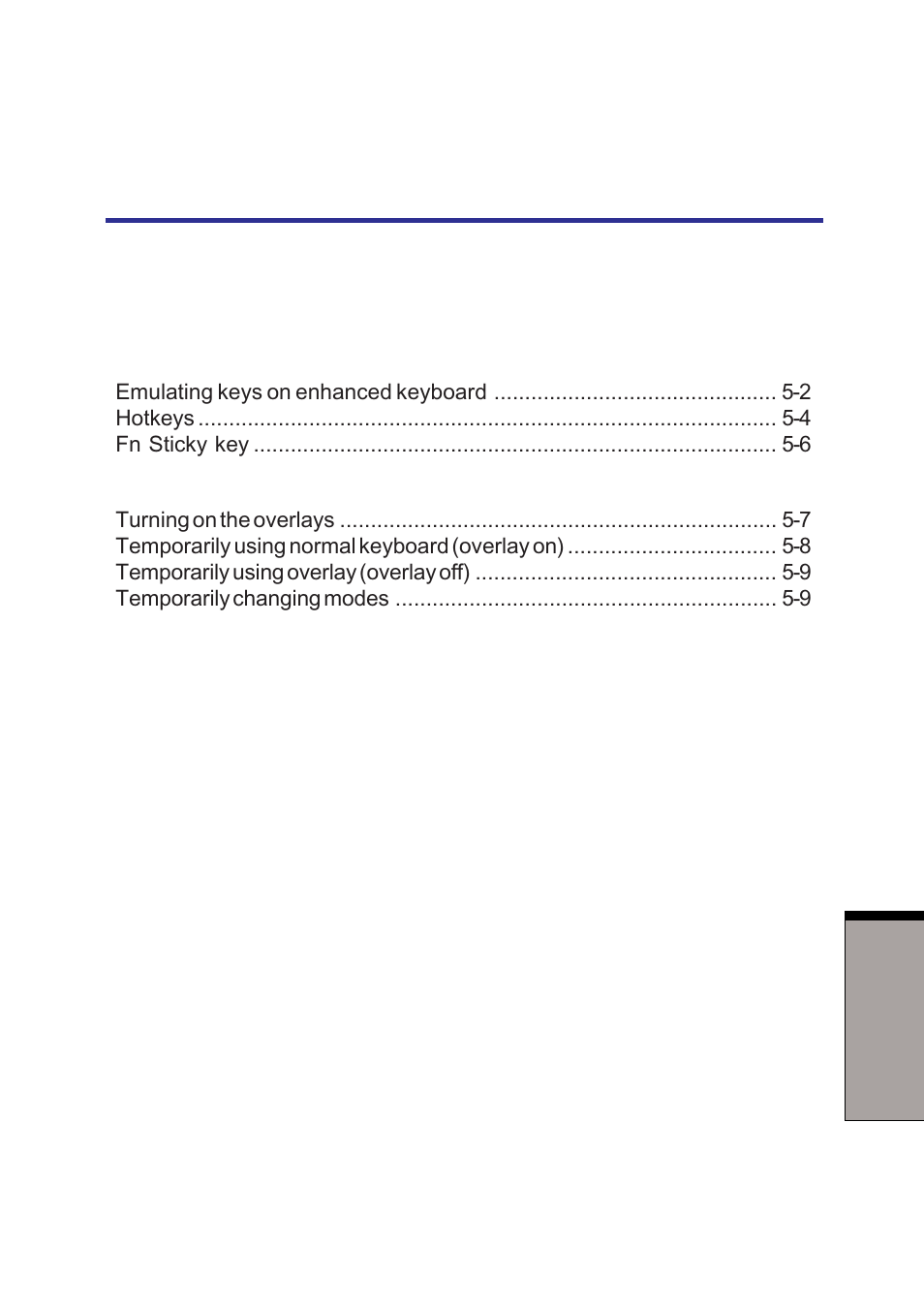 The keyboard, Chapter 5 | Toshiba A40 Series User Manual | Page 121 / 286