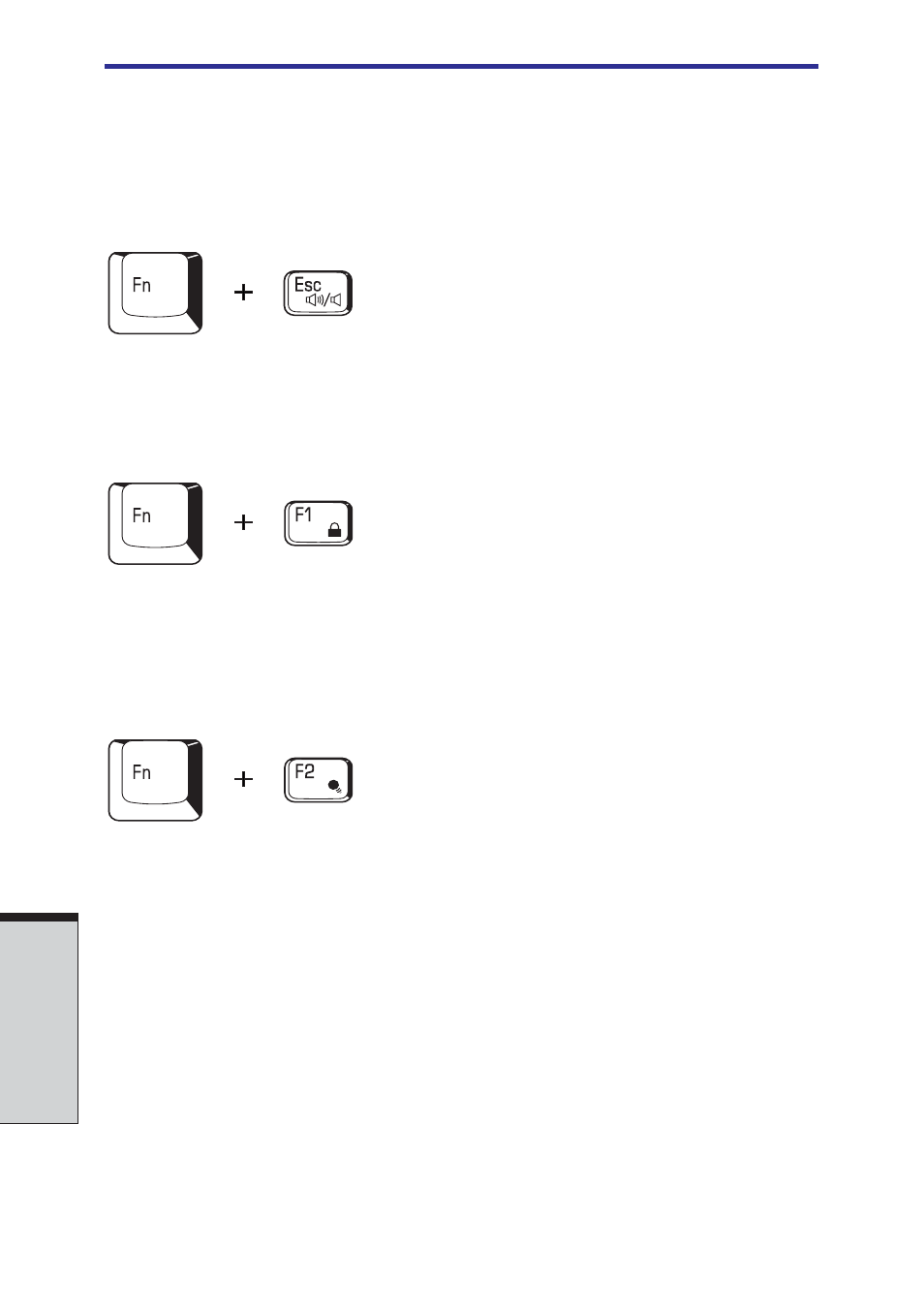 Hot keys, Hot keys -4, Hotkeys -4 | Toshiba A40 Series User Manual | Page 126 / 286