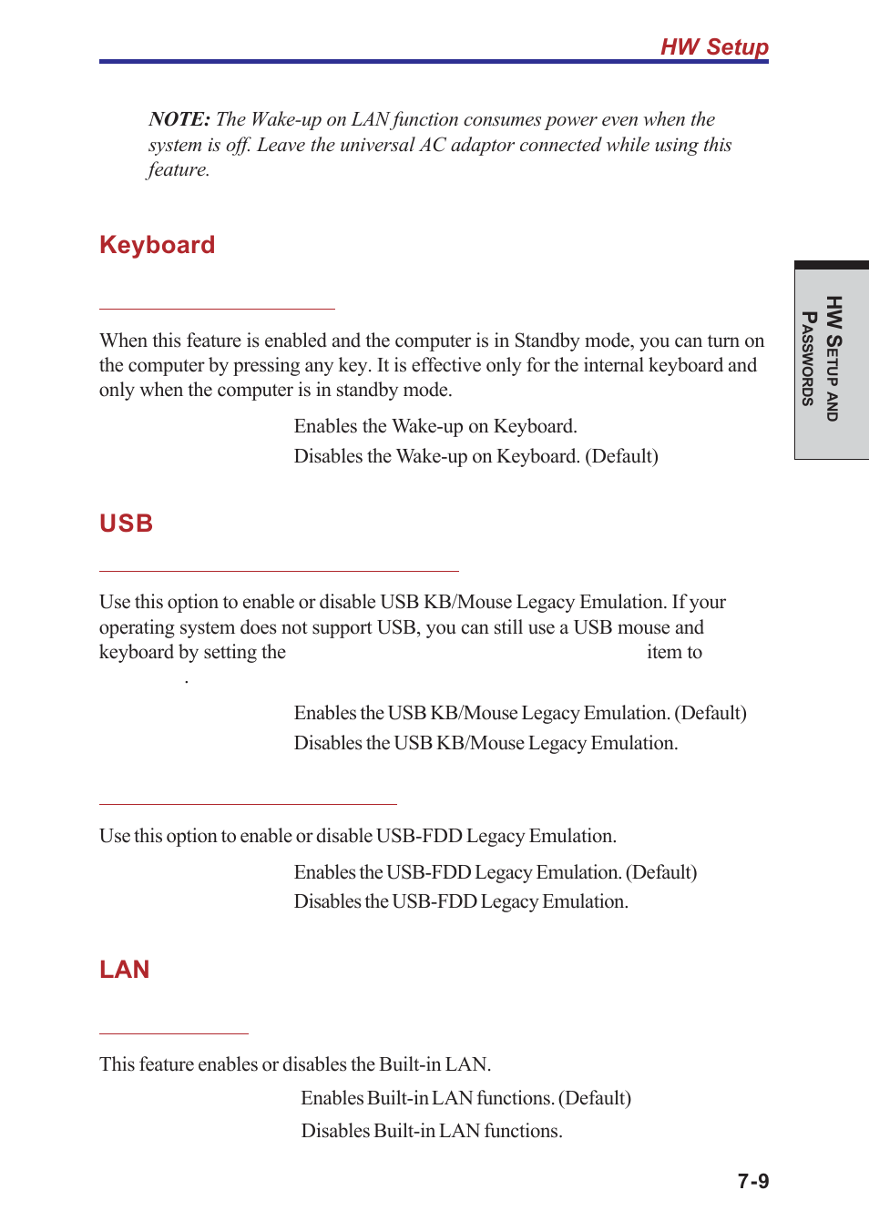 Keyboard | Toshiba A40 Series User Manual | Page 161 / 286