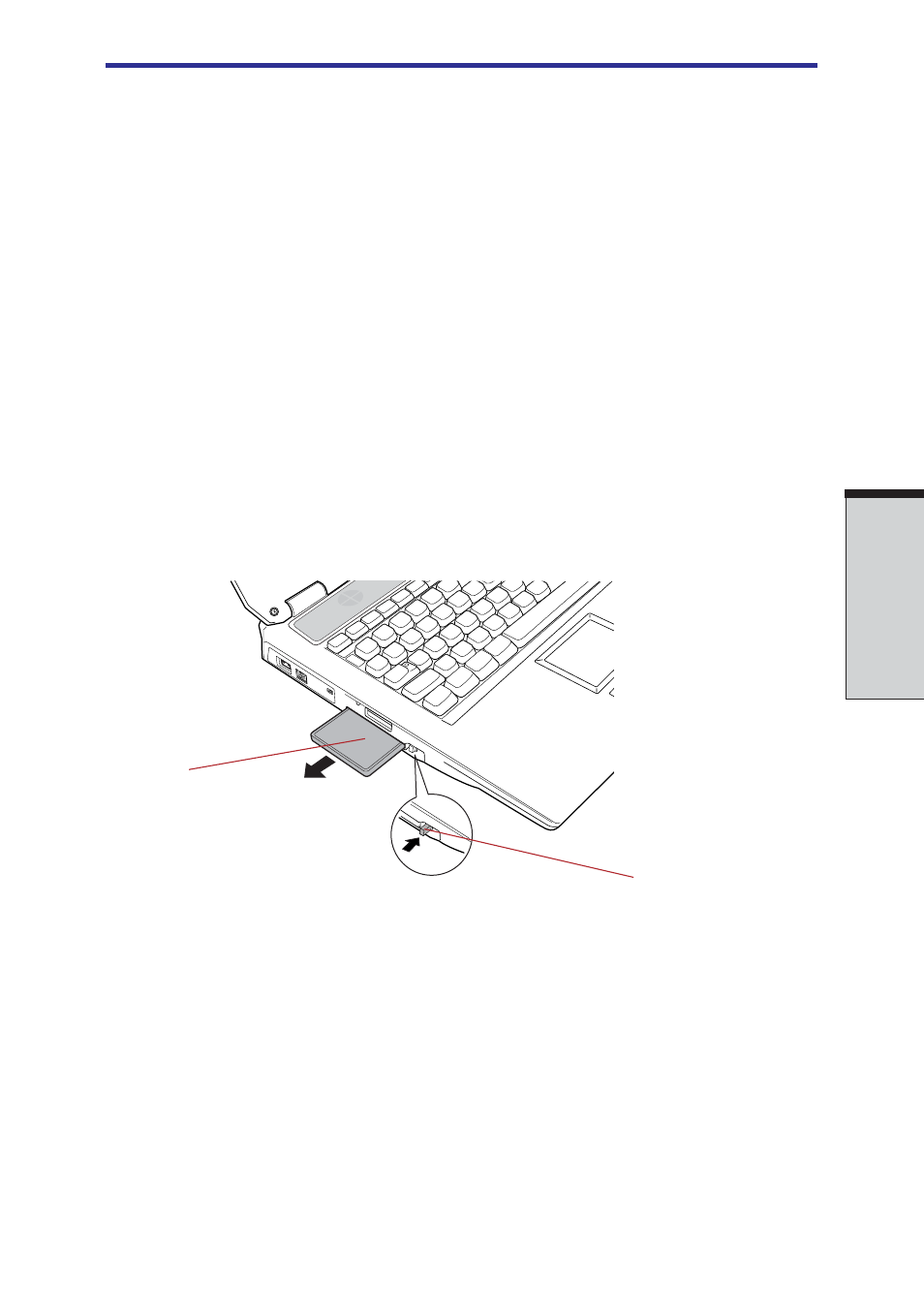 Removing a pc card, Removing a pc card -3, Pc cards | Toshiba A40 Series User Manual | Page 167 / 286