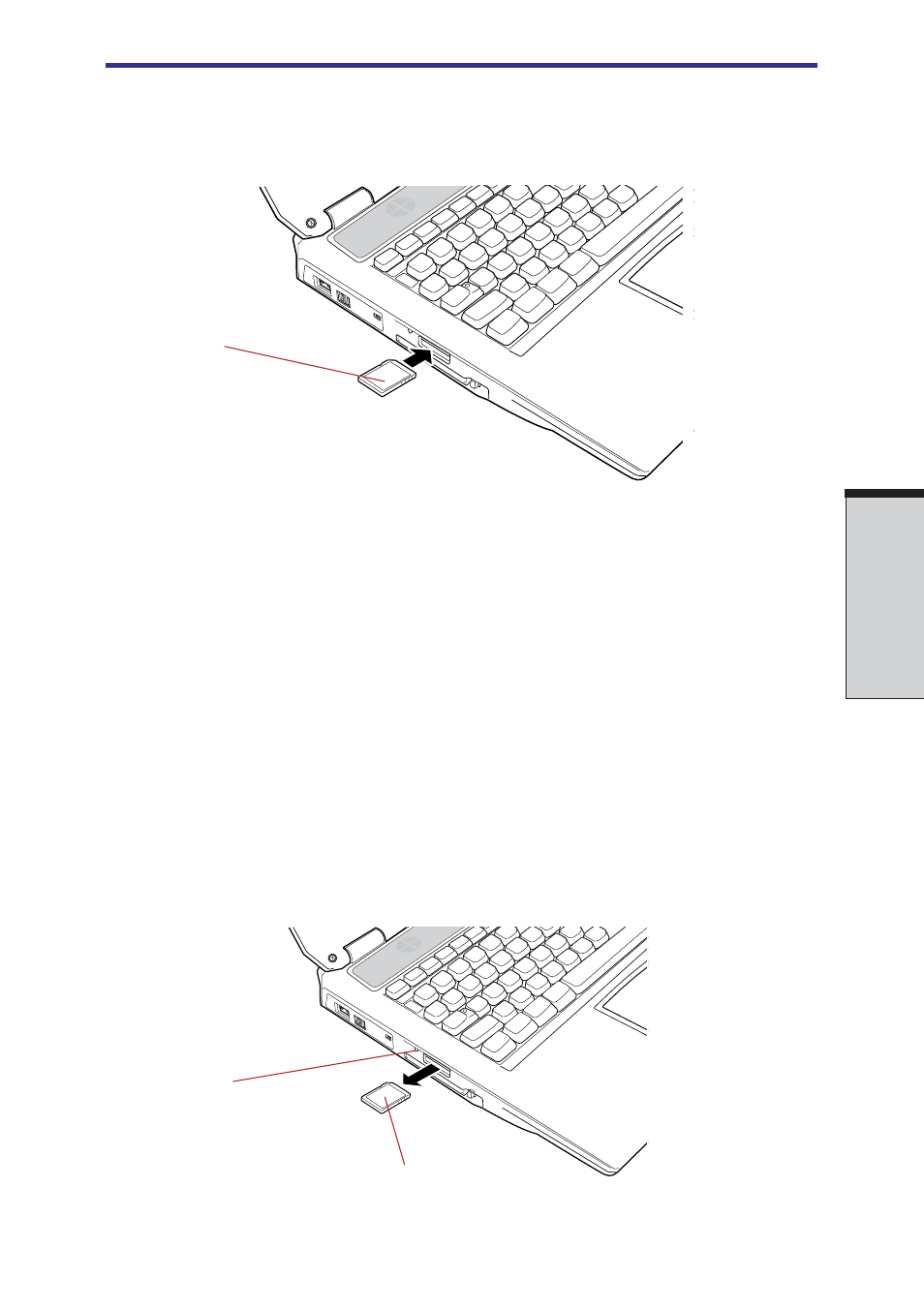 Removing an sd card, Removing an sd card -5, Sd cards | Toshiba A40 Series User Manual | Page 169 / 286