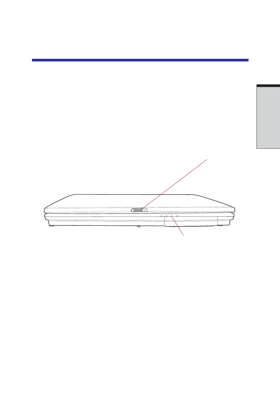 Chapter 2 the grand tour, Front with the display closed, Front with the display closed -1 | The grand tour, Chapters to familiarize yourself with the, Chapter 2 | Toshiba A40 Series User Manual | Page 59 / 286