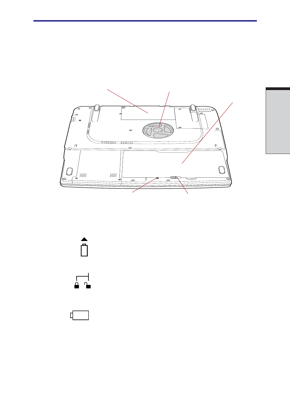 Underside, Underside -7 | Toshiba A40 Series User Manual | Page 65 / 286