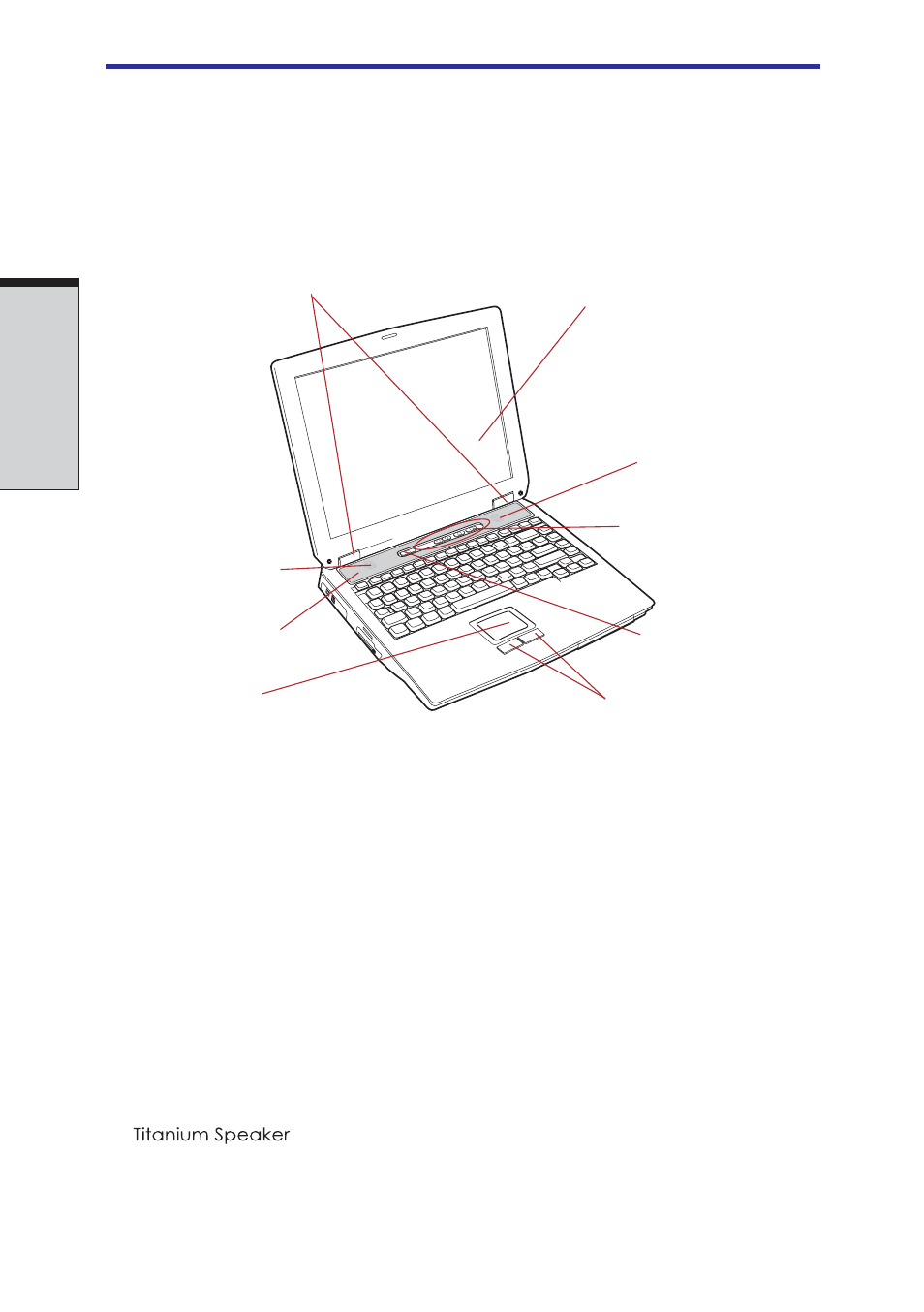 Front with the display open, Front with the display open -8, User's manual t | Toshiba A40 Series User Manual | Page 66 / 286