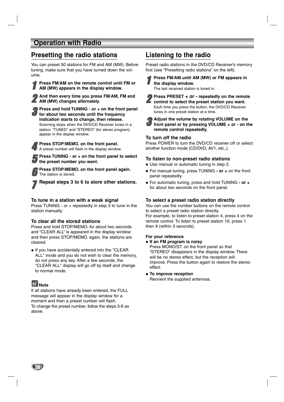 Toshiba SD-44HKSE  EN User Manual | Page 28 / 34