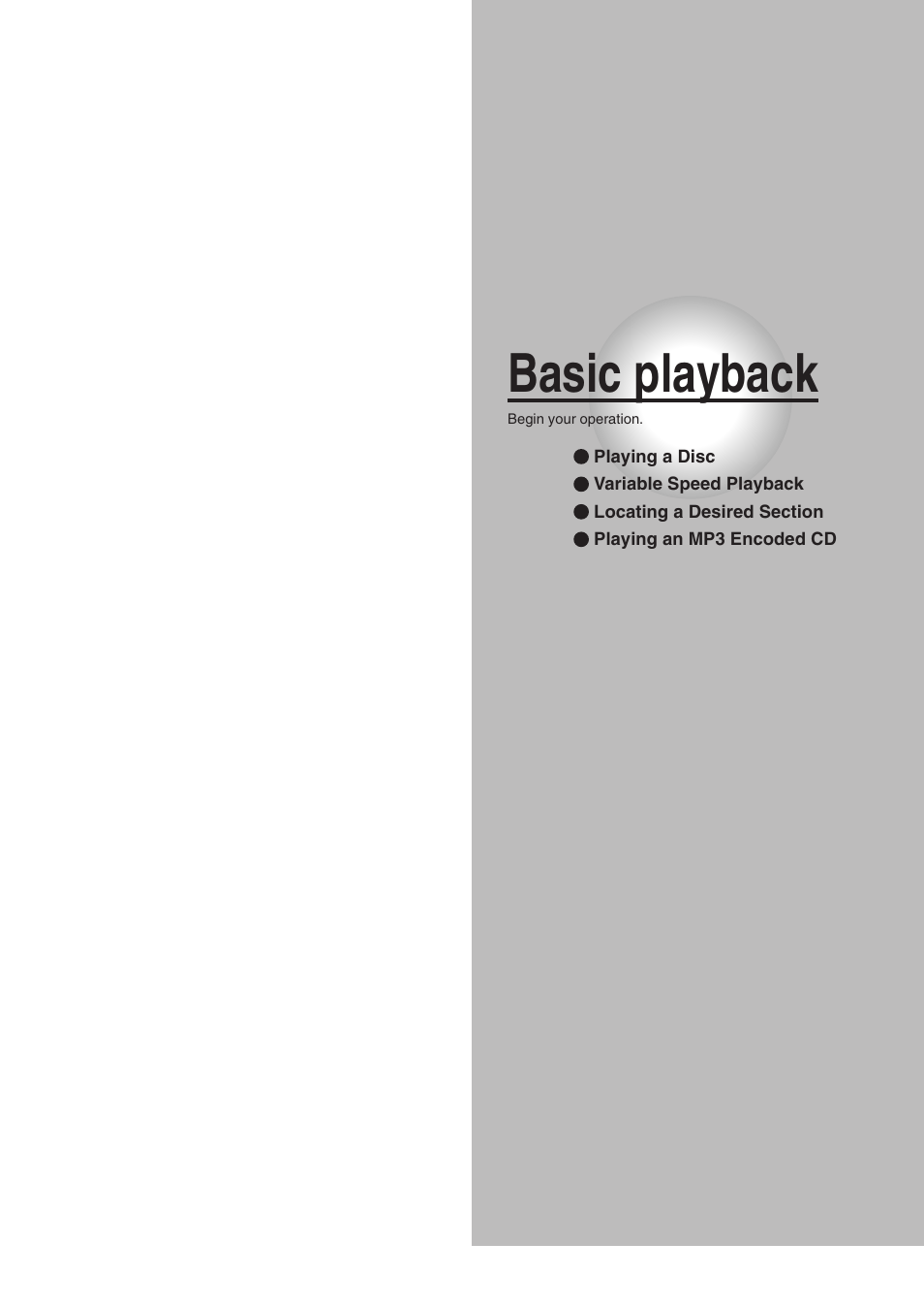 Basic playback | Toshiba SD-K510 User Manual | Page 23 / 59