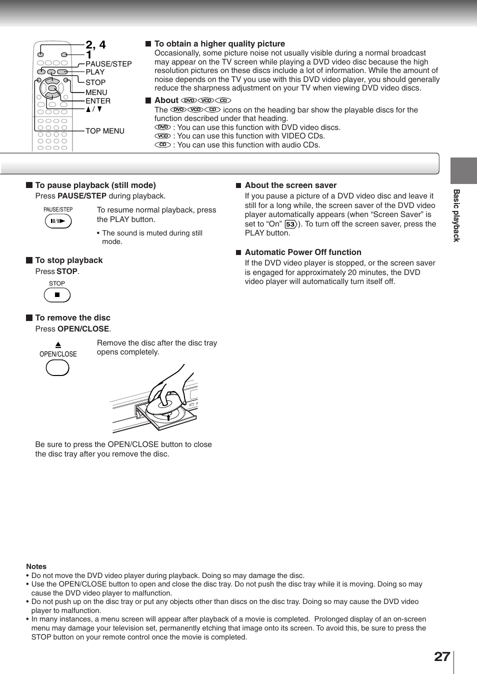 Toshiba SD-K510 User Manual | Page 25 / 59