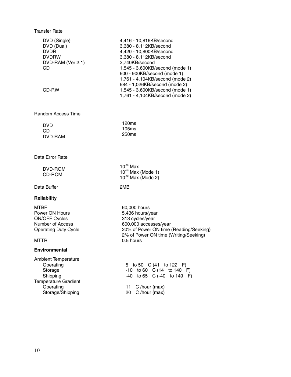 Toshiba SD-R6472 User Manual | Page 12 / 14