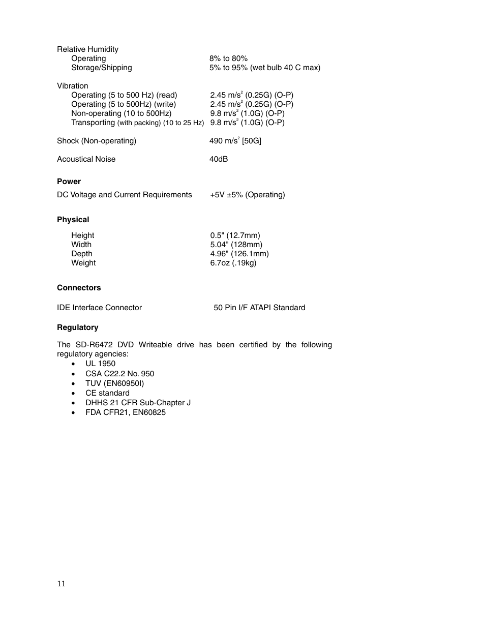 Toshiba SD-R6472 User Manual | Page 13 / 14