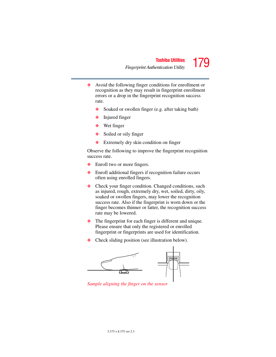 Toshiba P100/P105 User Manual | Page 179 / 280