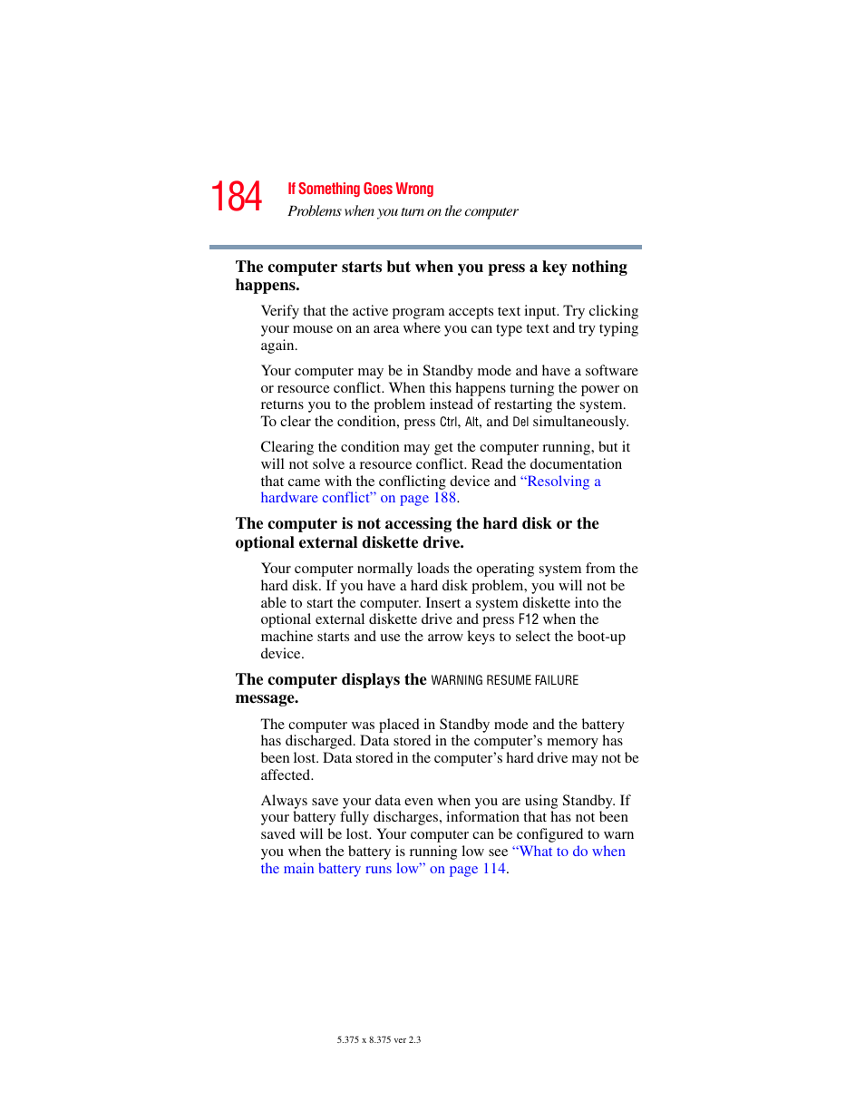 Toshiba P100/P105 User Manual | Page 184 / 280
