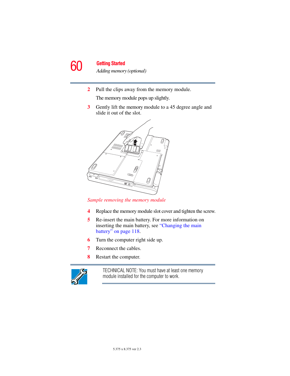 Toshiba P100/P105 User Manual | Page 60 / 280