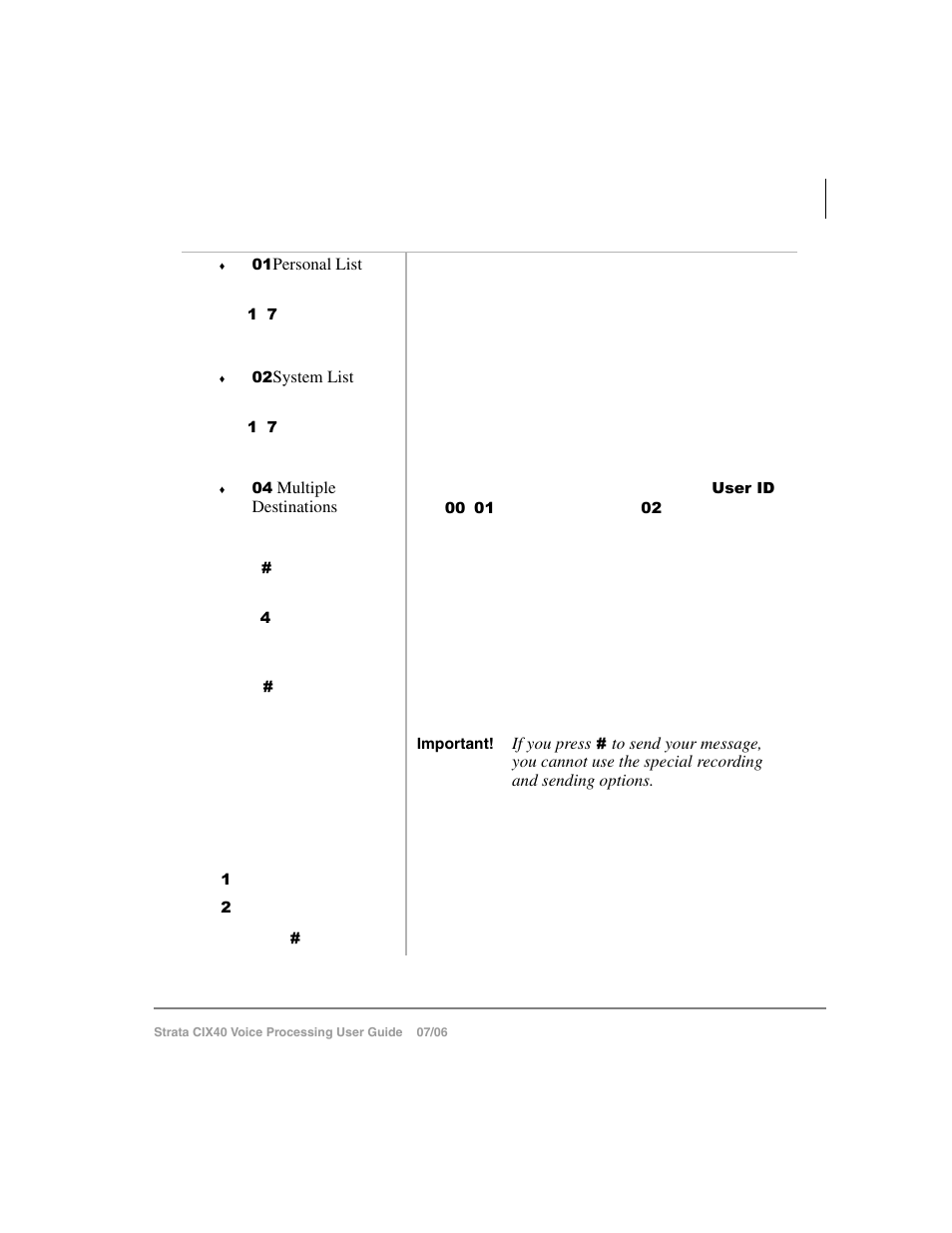 Toshiba Strata CIX40 User Manual | Page 47 / 96