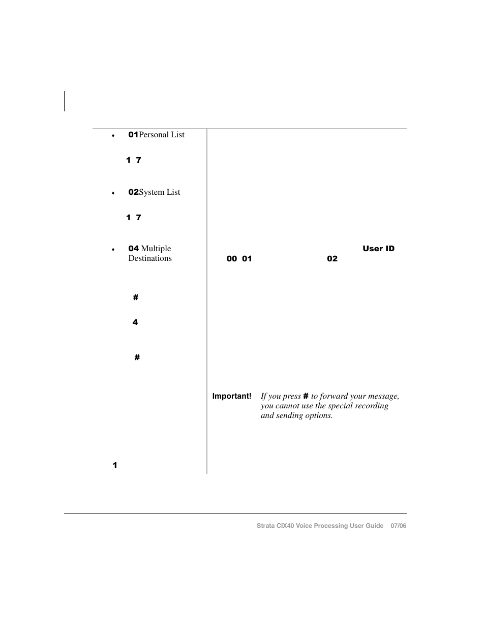 Toshiba Strata CIX40 User Manual | Page 50 / 96