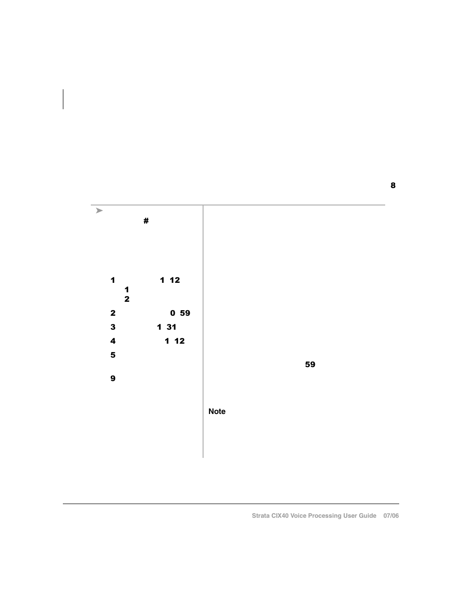 Future delivery, D date. see | Toshiba Strata CIX40 User Manual | Page 56 / 96