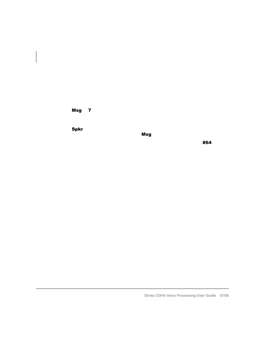 Cix integration, Soft key control of voice mail | Toshiba Strata CIX40 User Manual | Page 80 / 96