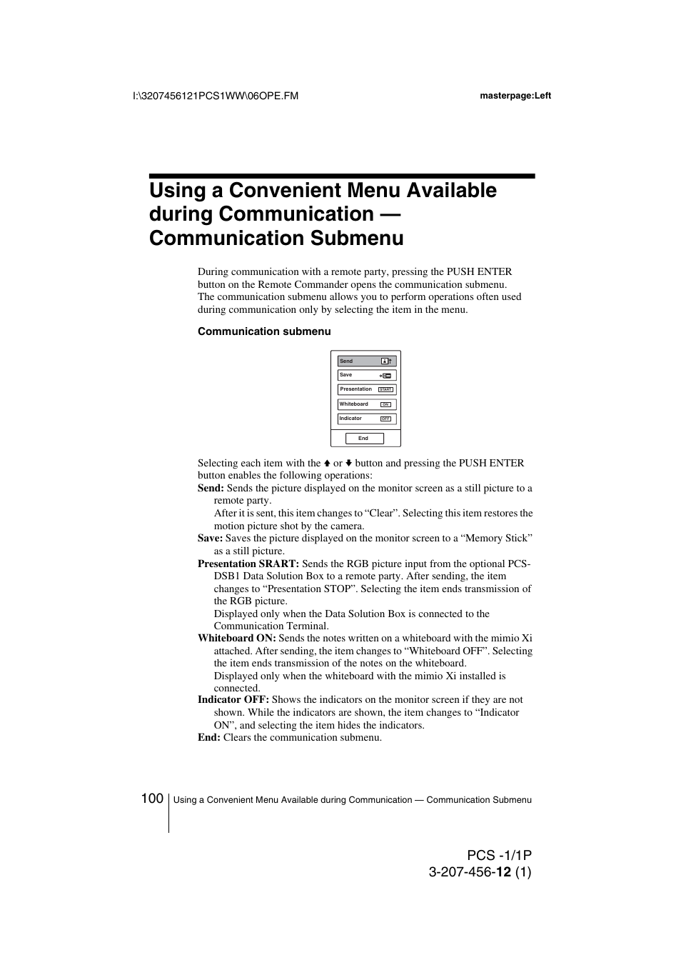 Toshiba PCS-1 User Manual | Page 100 / 189