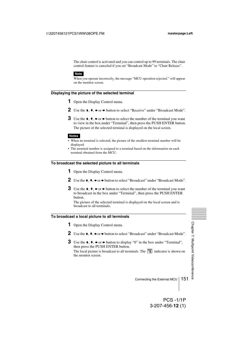 Toshiba PCS-1 User Manual | Page 151 / 189