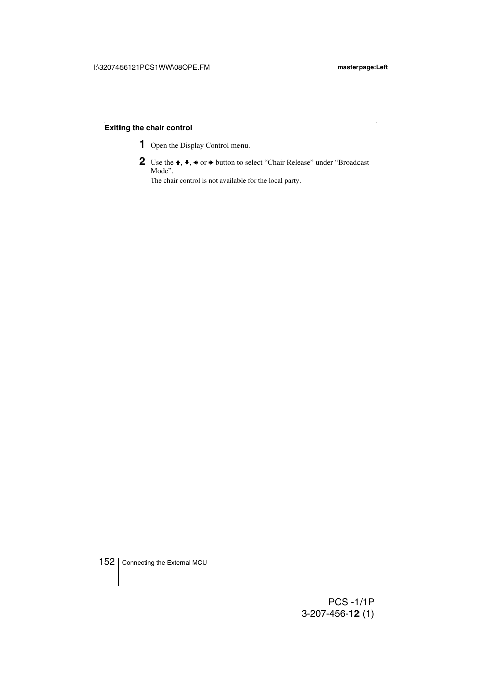 Toshiba PCS-1 User Manual | Page 152 / 189