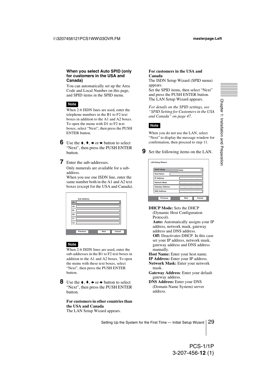 Toshiba PCS-1 User Manual | Page 29 / 189