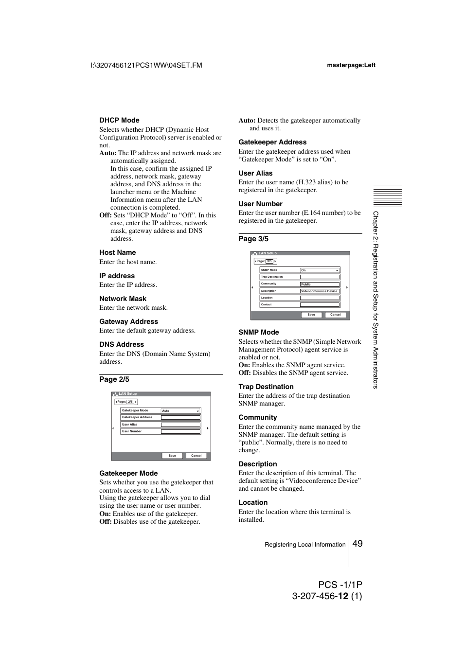Toshiba PCS-1 User Manual | Page 49 / 189
