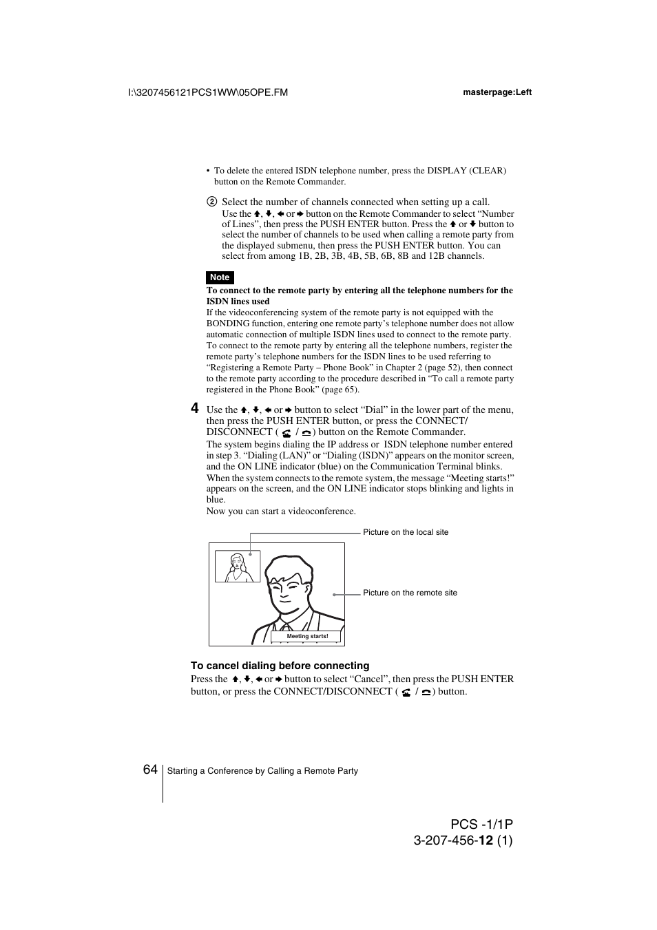 Toshiba PCS-1 User Manual | Page 64 / 189