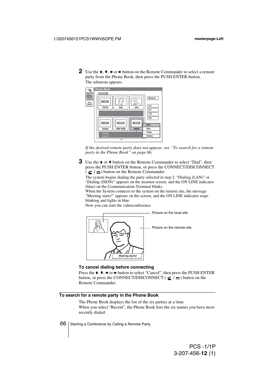 Toshiba PCS-1 User Manual | Page 66 / 189