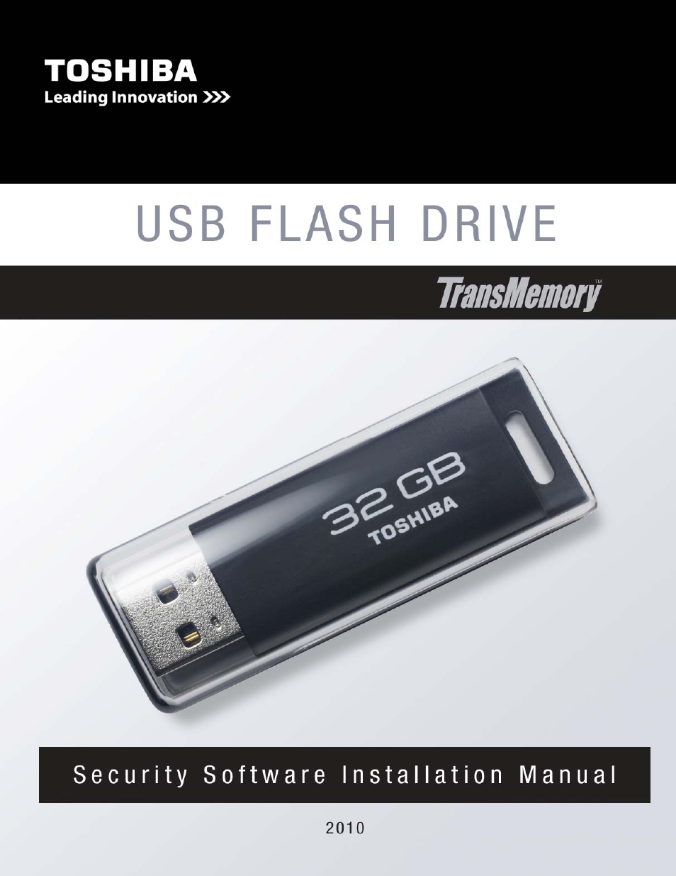 Toshiba TRANSMEMORY U2P User Manual | 23 pages