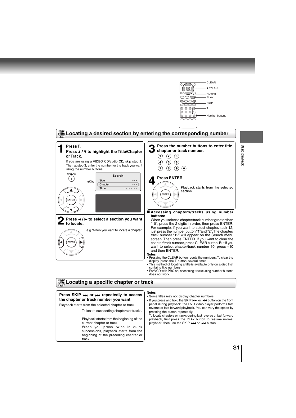 Toshiba SD-360ESE User Manual | Page 31 / 68