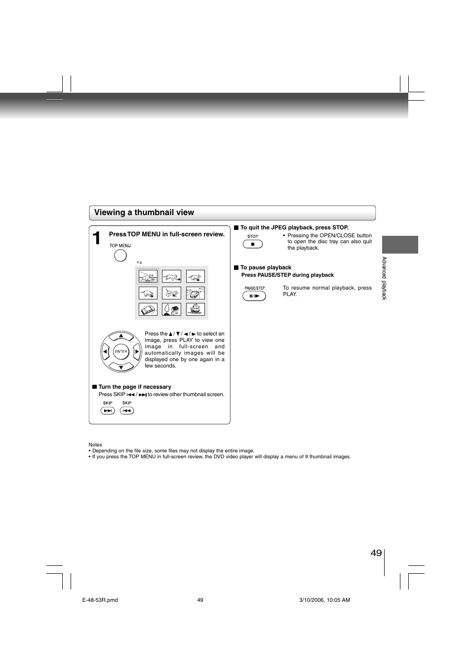 Toshiba SD-360ESE User Manual | Page 49 / 68