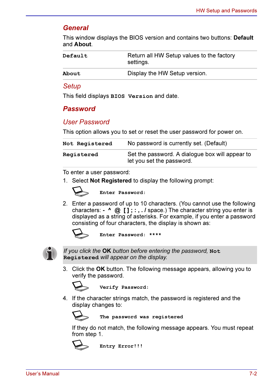 Toshiba A50 User Manual | Page 126 / 211