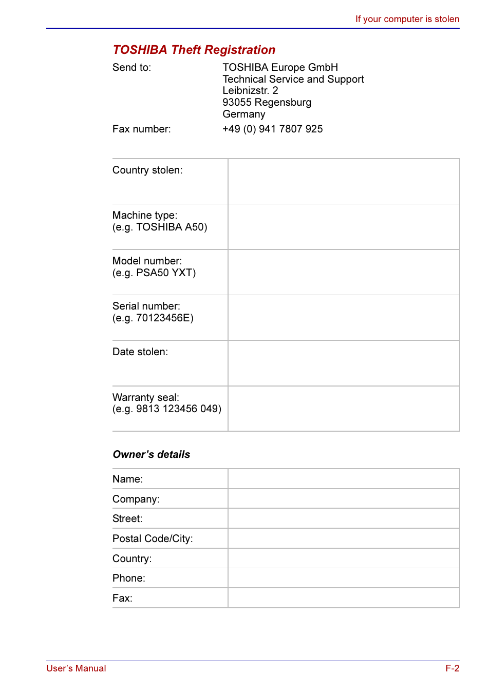 Toshiba A50 User Manual | Page 193 / 211