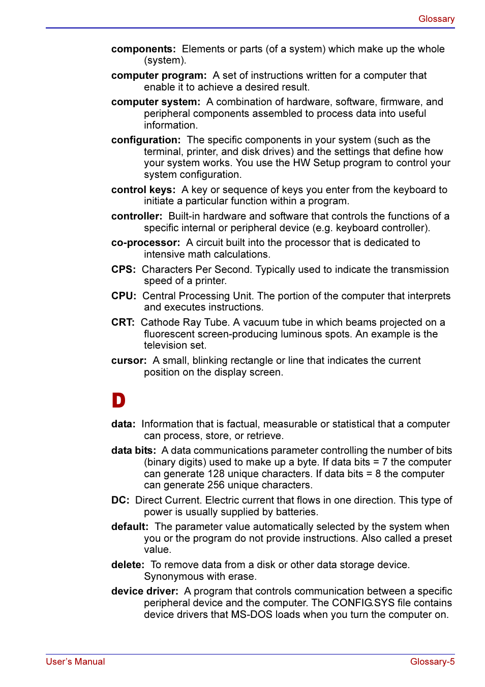 Toshiba A50 User Manual | Page 198 / 211