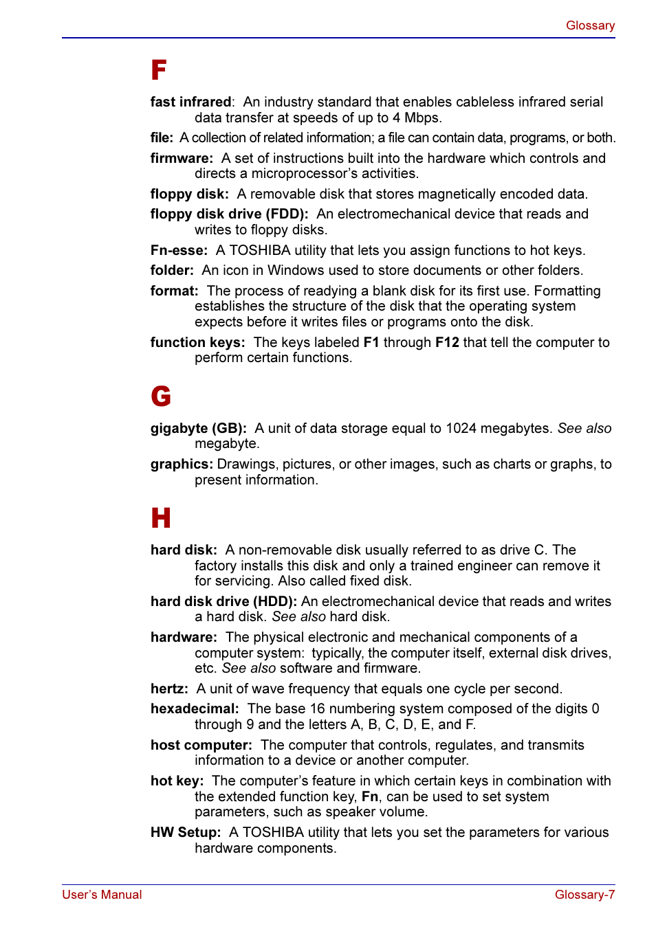 Toshiba A50 User Manual | Page 200 / 211