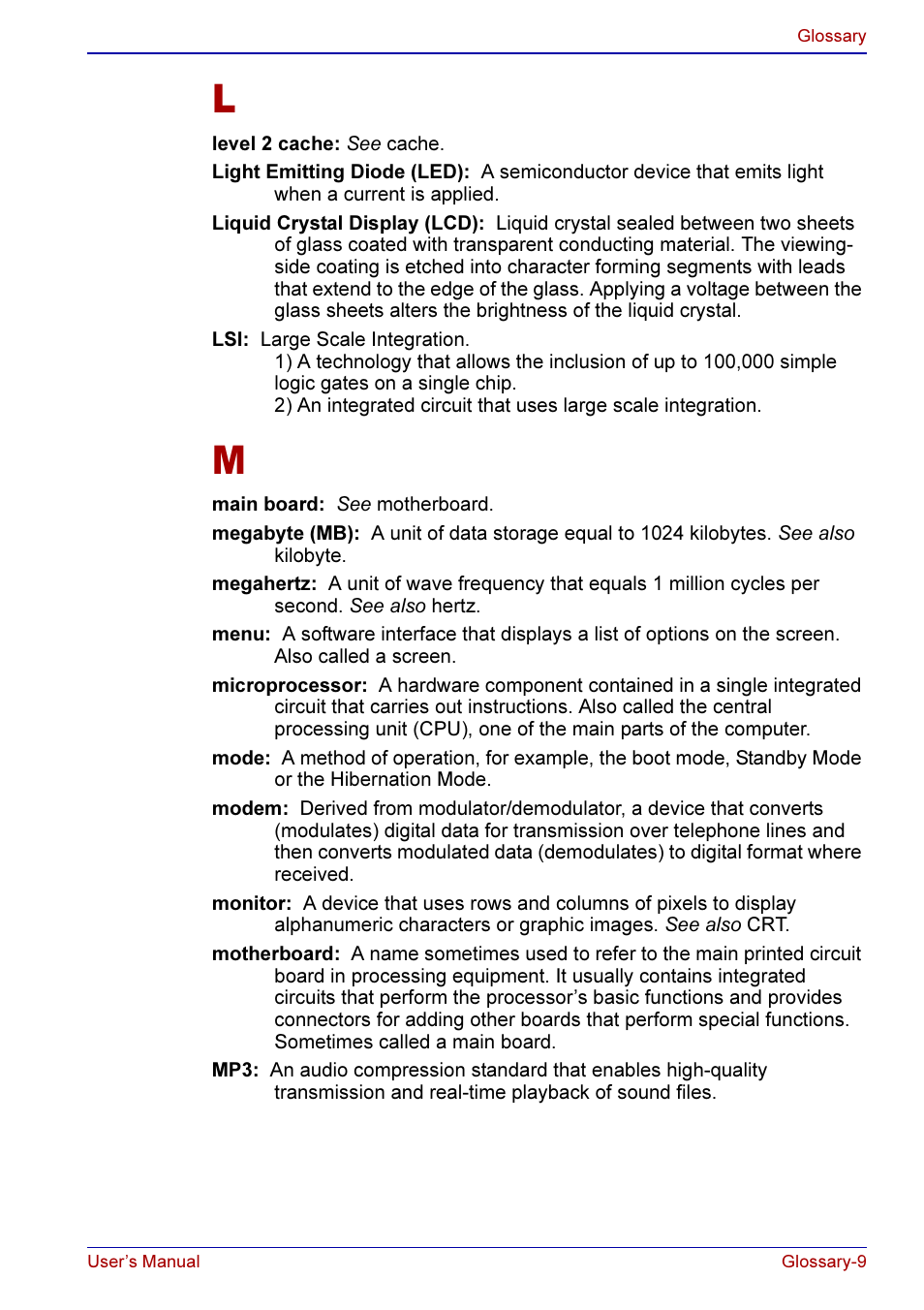 Toshiba A50 User Manual | Page 202 / 211