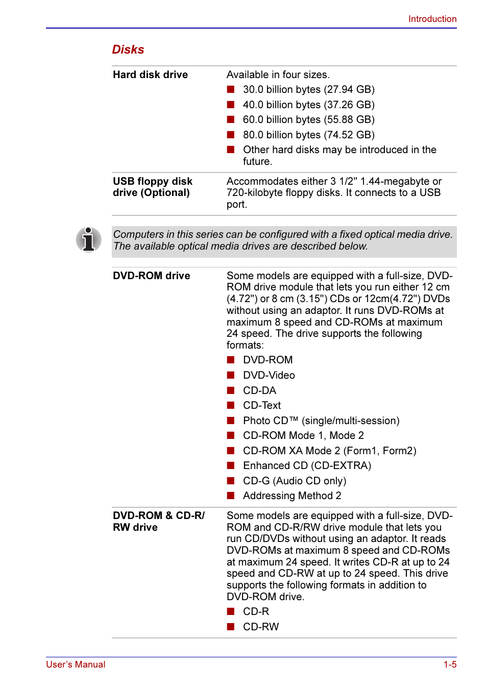 Toshiba A50 User Manual | Page 34 / 211